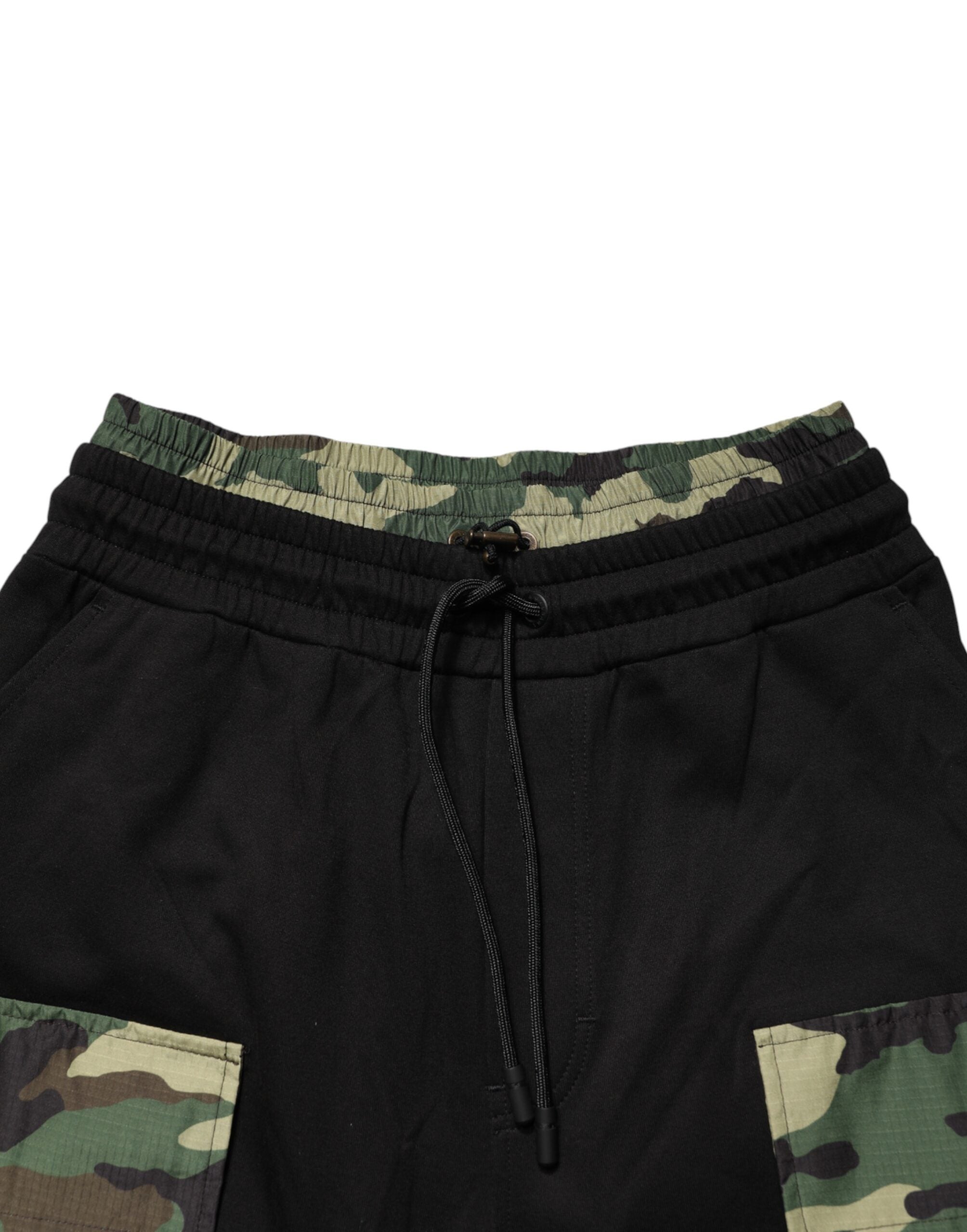 Multicolor Camouflage Cargo Jogger Men Pants