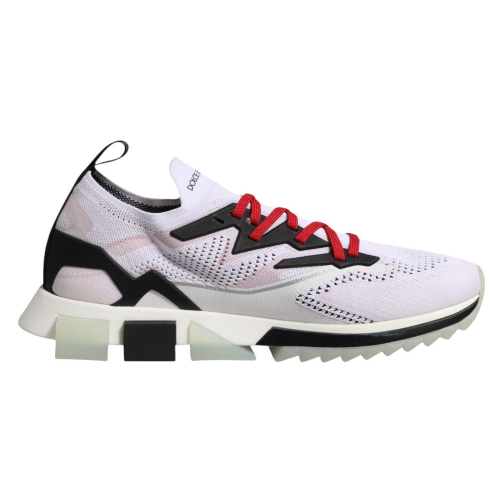 White Polyester Sneaker