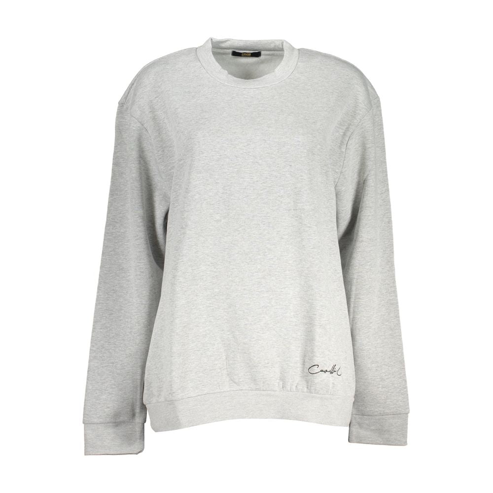 Grigio Polyester Woman Sweatshirt