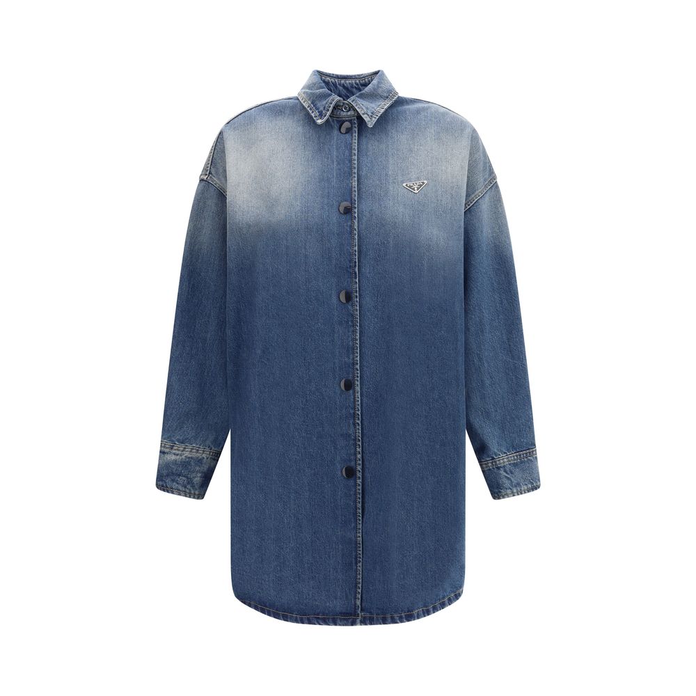 Blue Cotton Denim Jacket