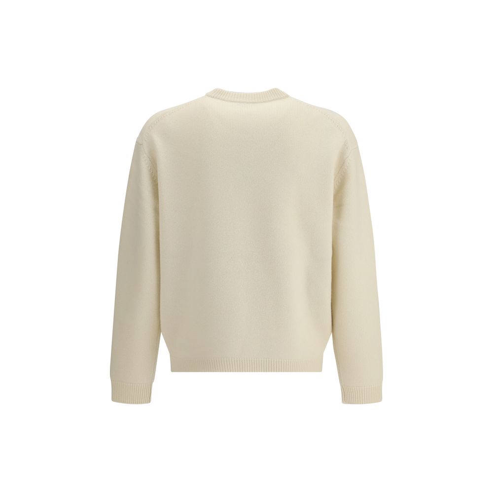 Cream Wool Sweatshirt