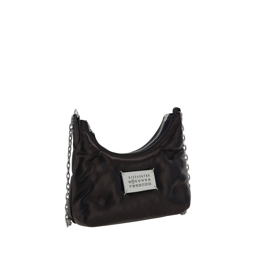 Black Calf Leather Bos Taurus Shoulder Bag