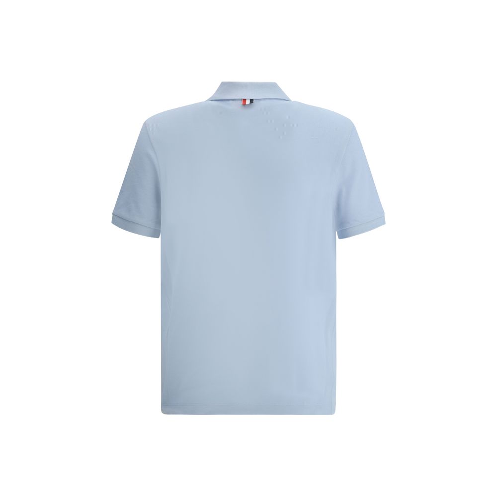 Light Blue Cotton Polo Shirt