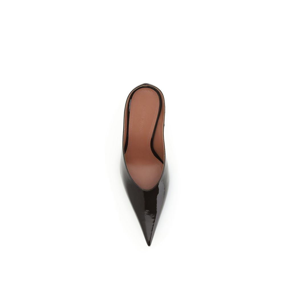 Brown Calf Leather Bos Taurus Platform Pumps