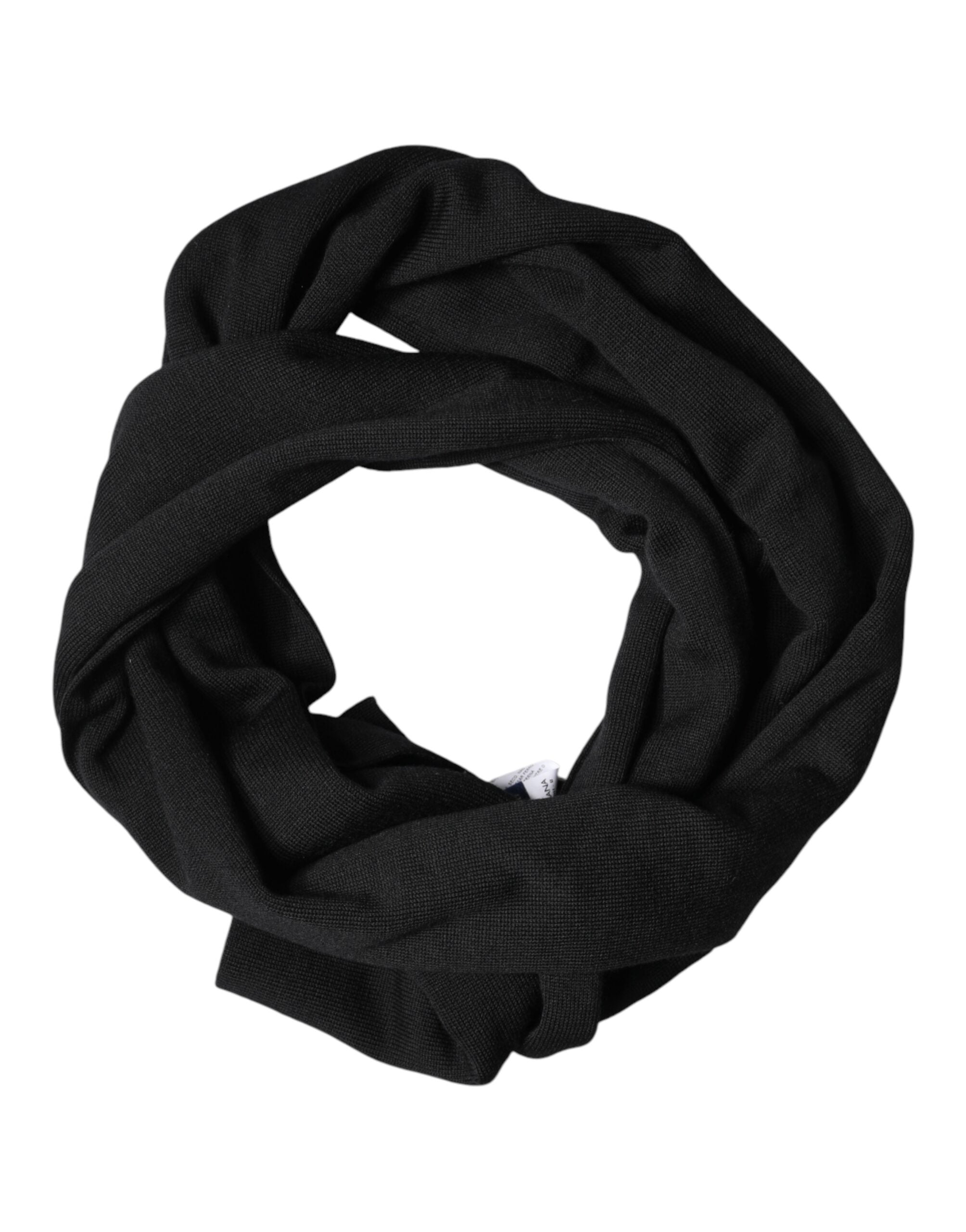 Blue Wool DG Loves London Neck Wrap Scarf