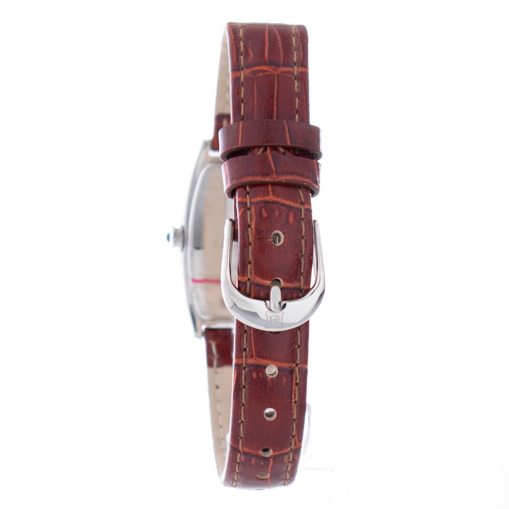 Brown Leather Dress Watch