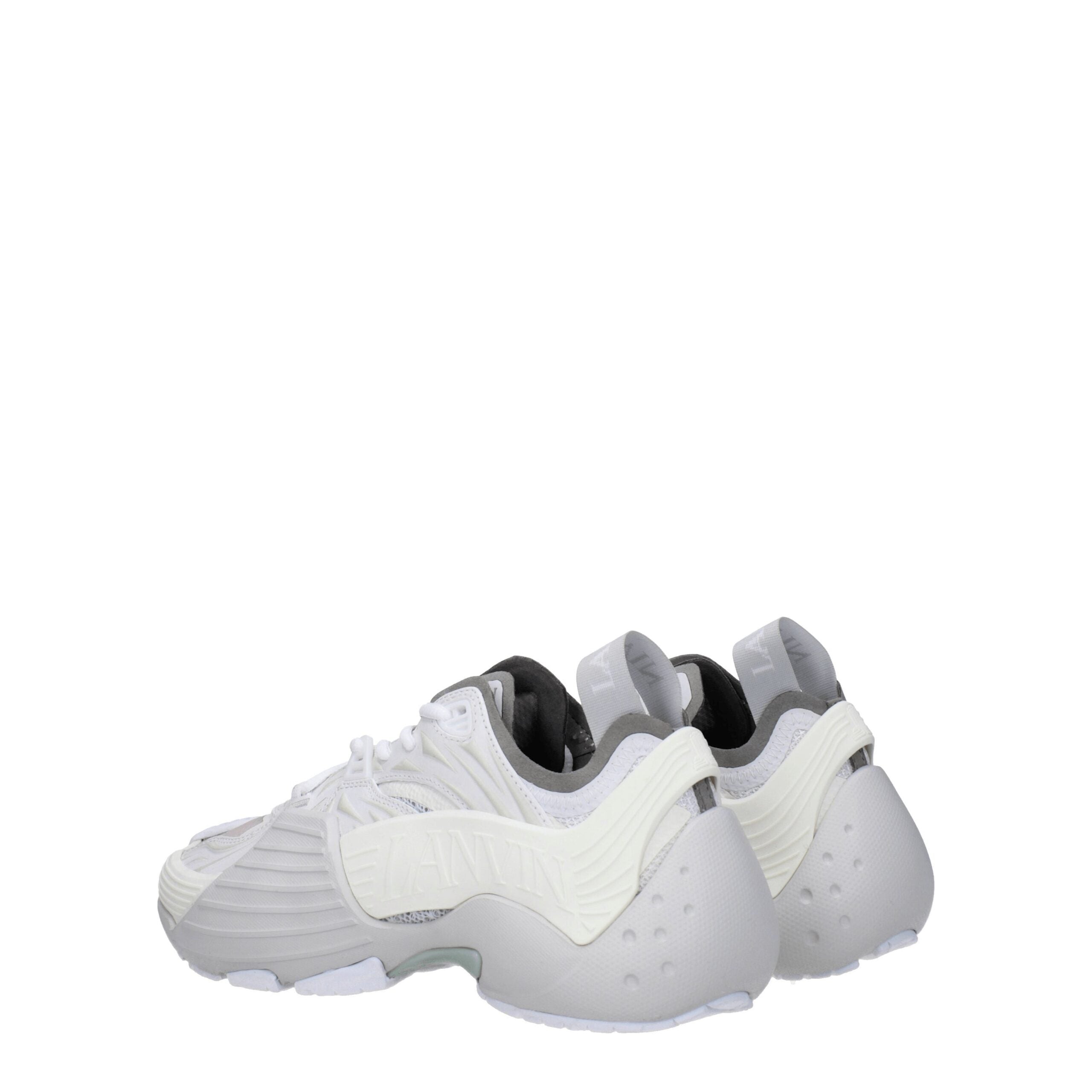 White Leather Athletic Sneakers