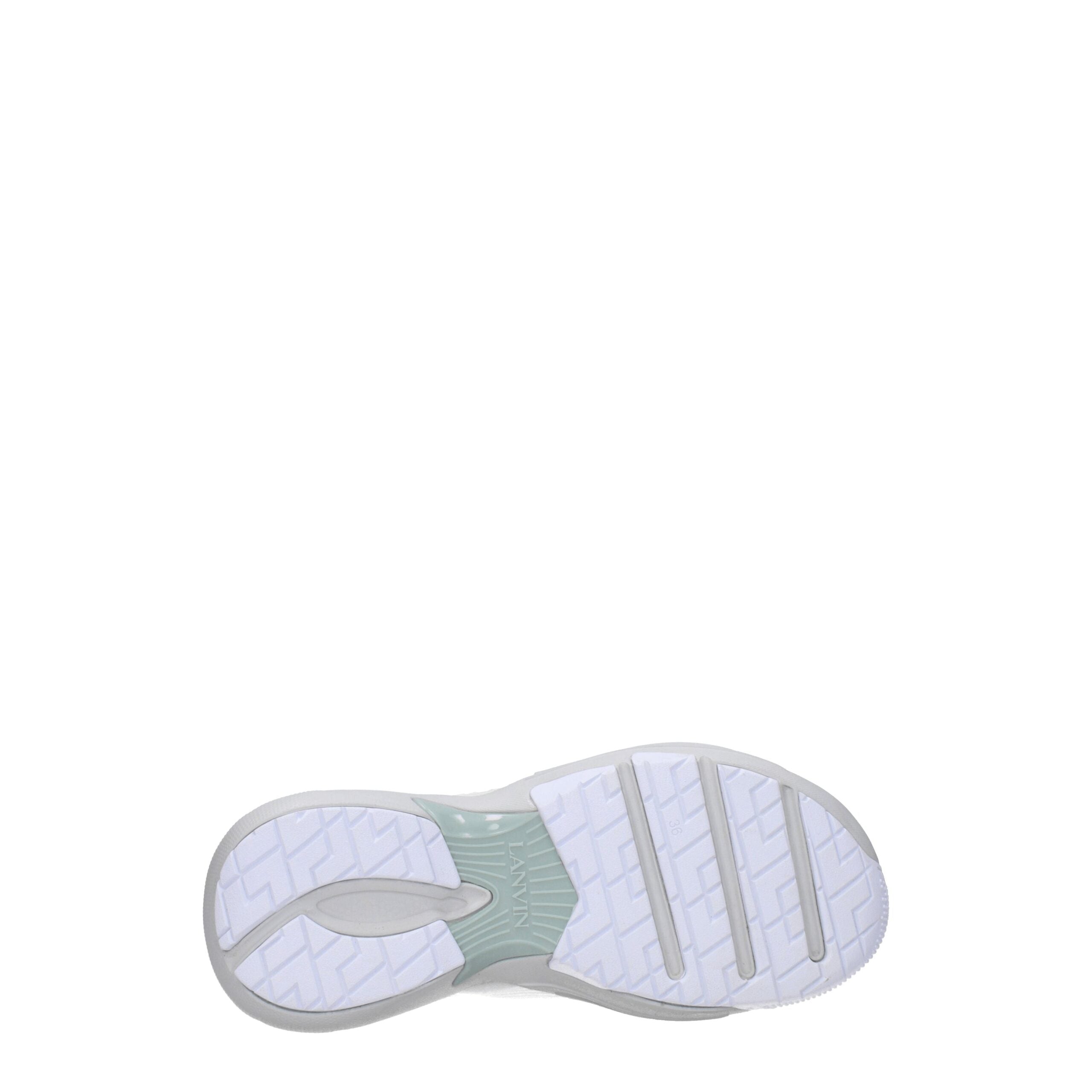 White Leather Athletic Sneakers