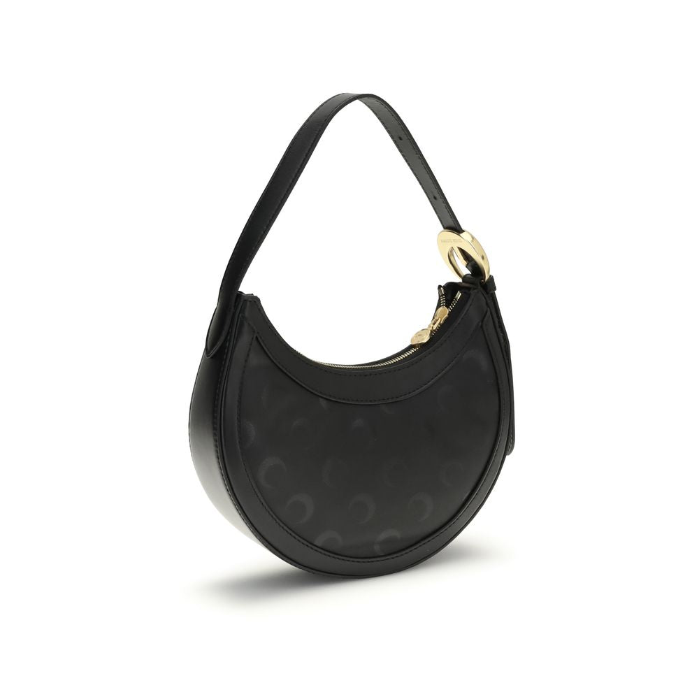 Black Polyethylene Shoulder Bag