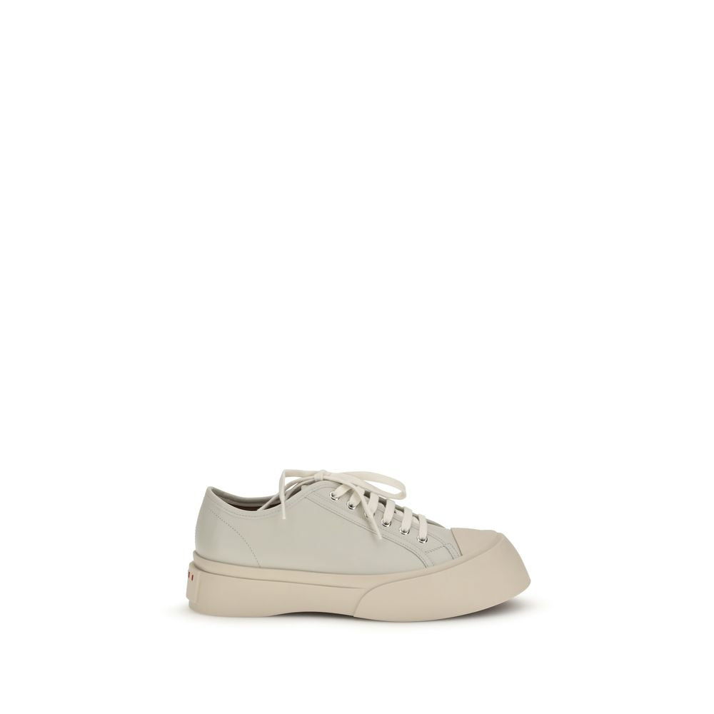 White Napa Leather / Calf Bos Taurus Sneakers