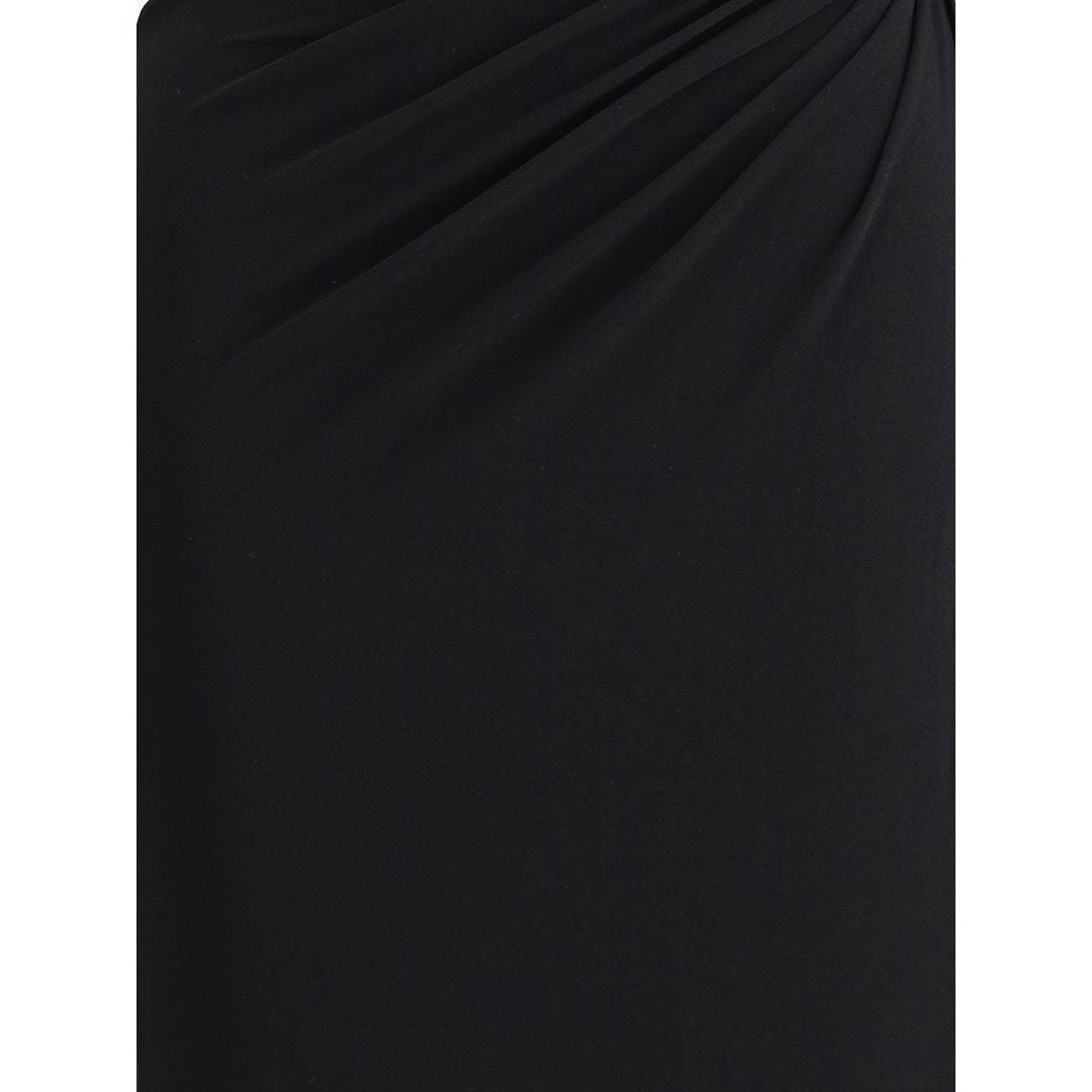 Black Polyester Jumpsuit