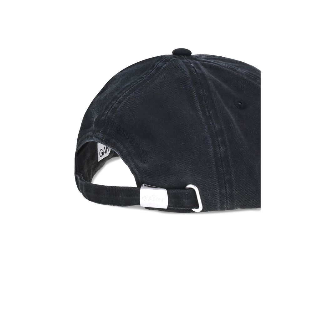 Black Cotton Cap (Baseball Hat)