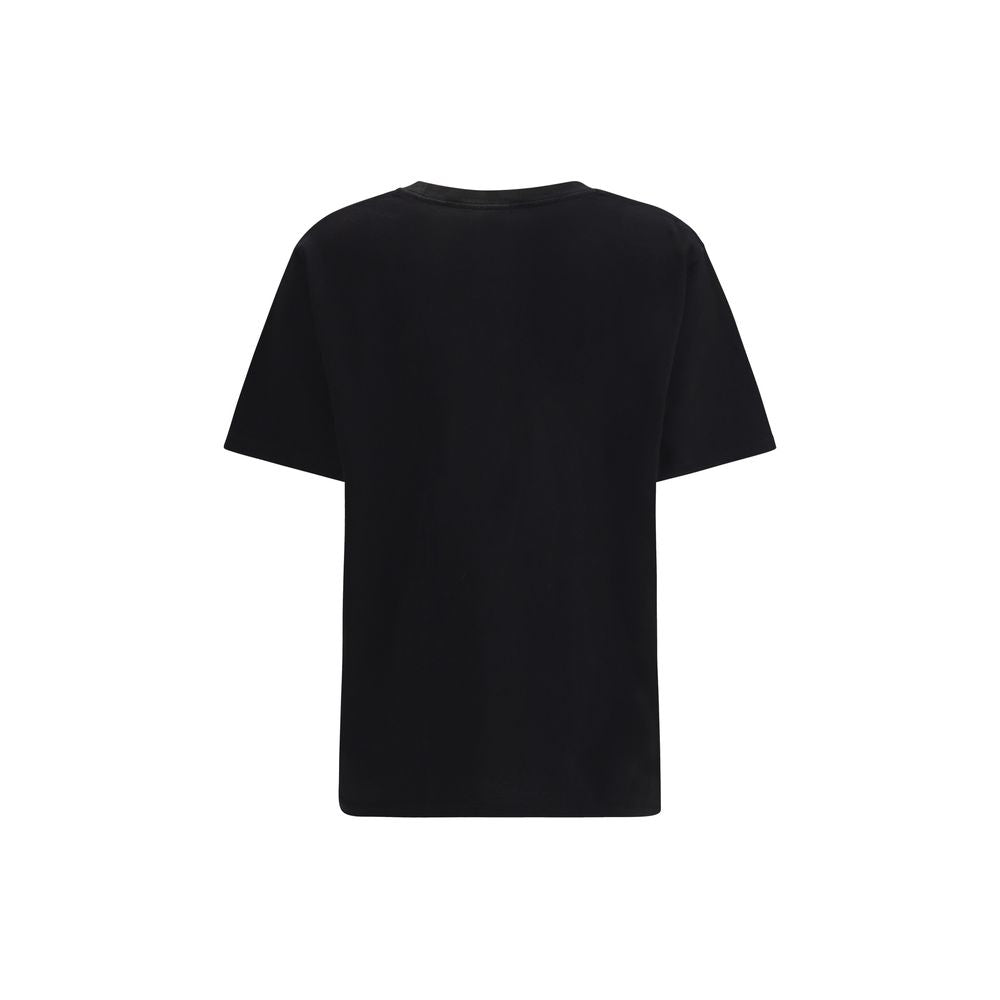 Black Cotton T-Shirt