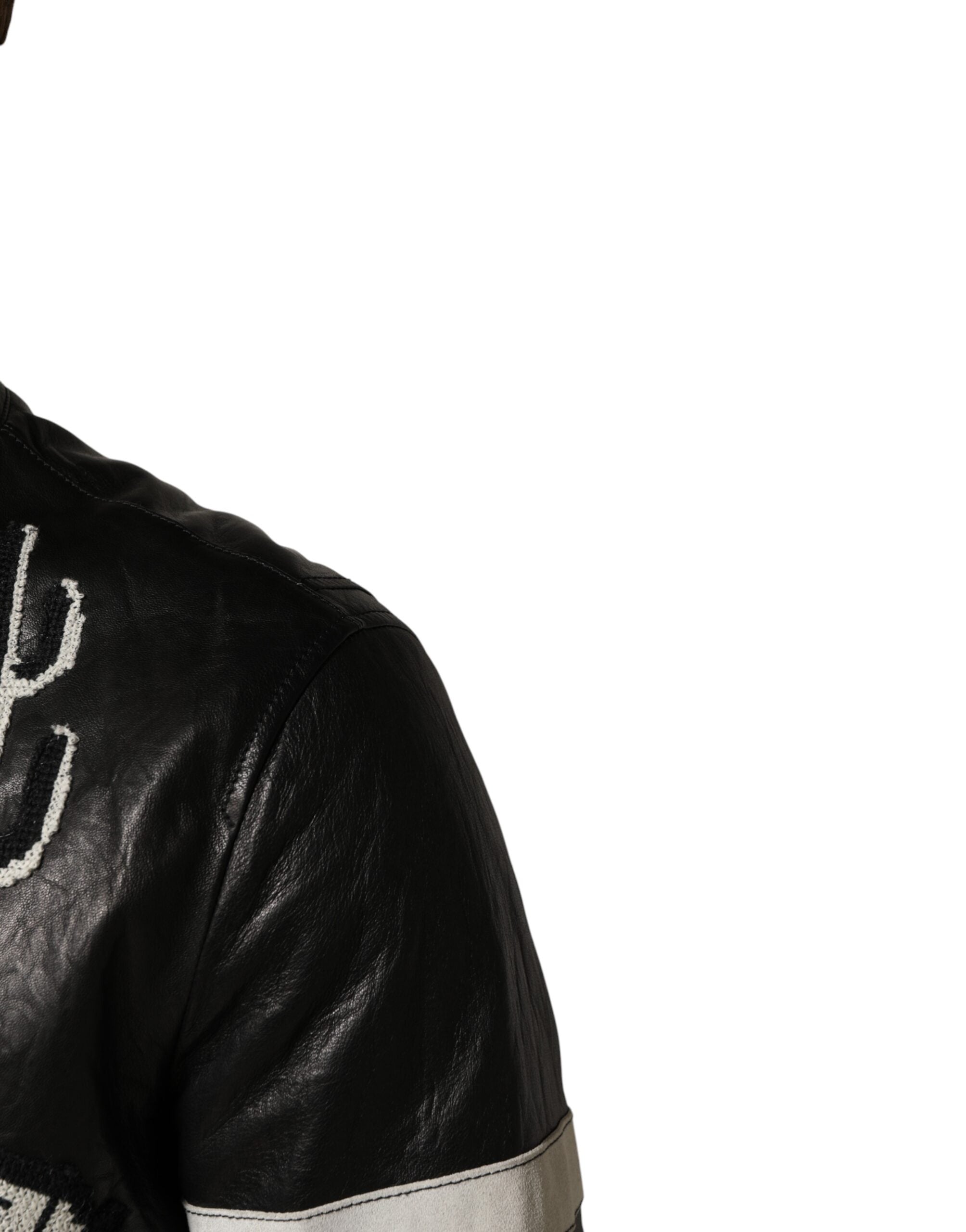 Black Guns n' Roses FullZip Men Biker Jacket