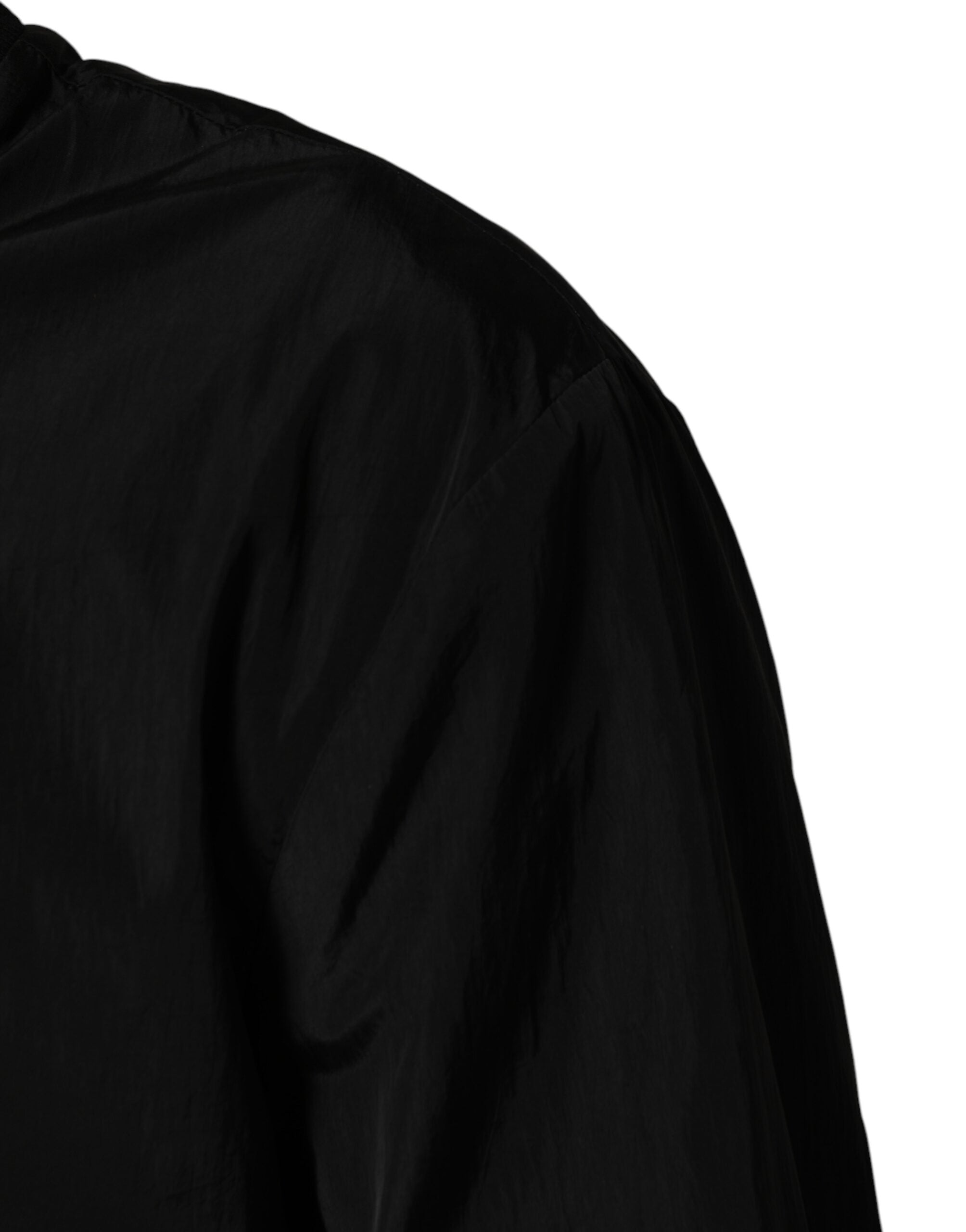 Black Pin Up Button Down Men Bomber Jacket