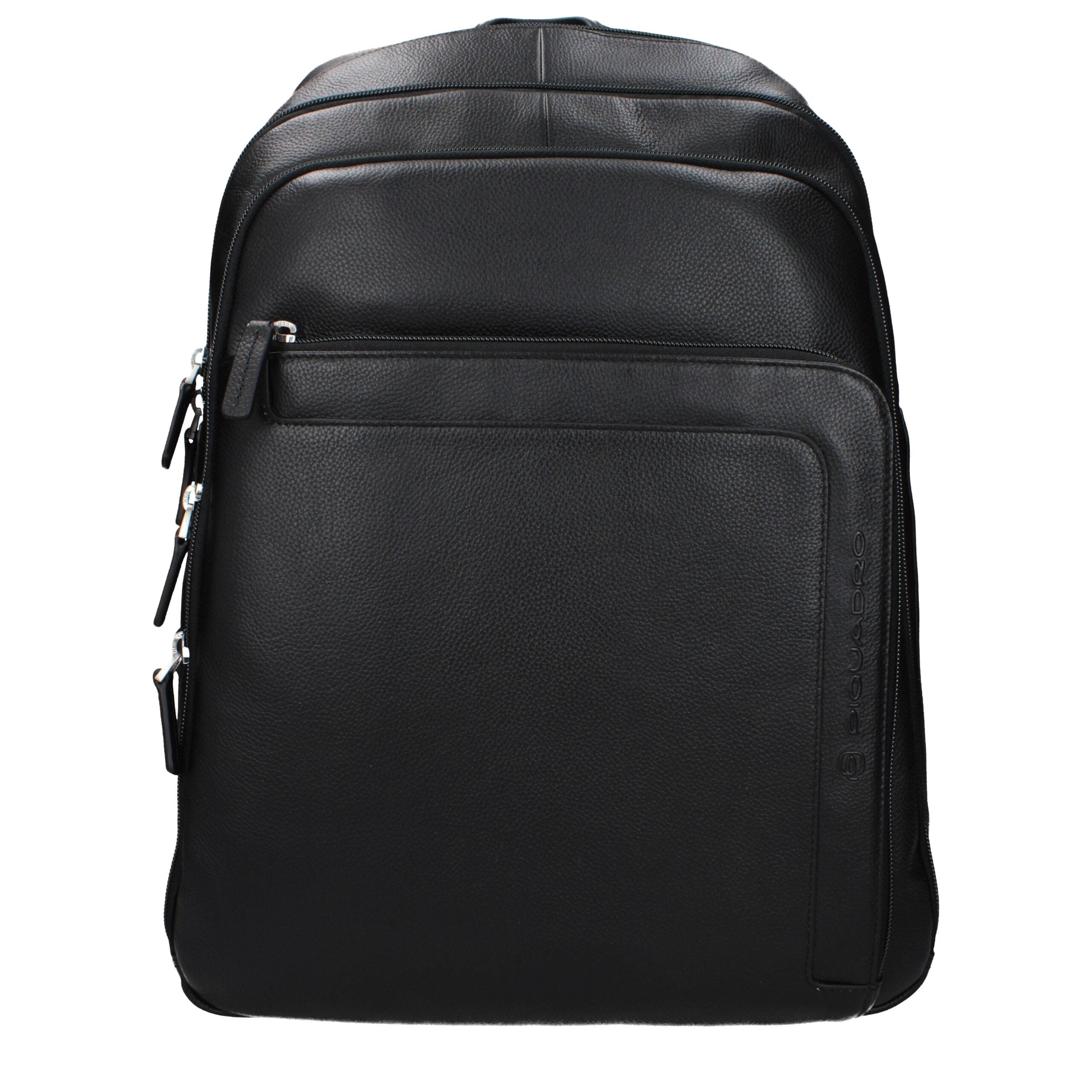 Black Leather Backpack