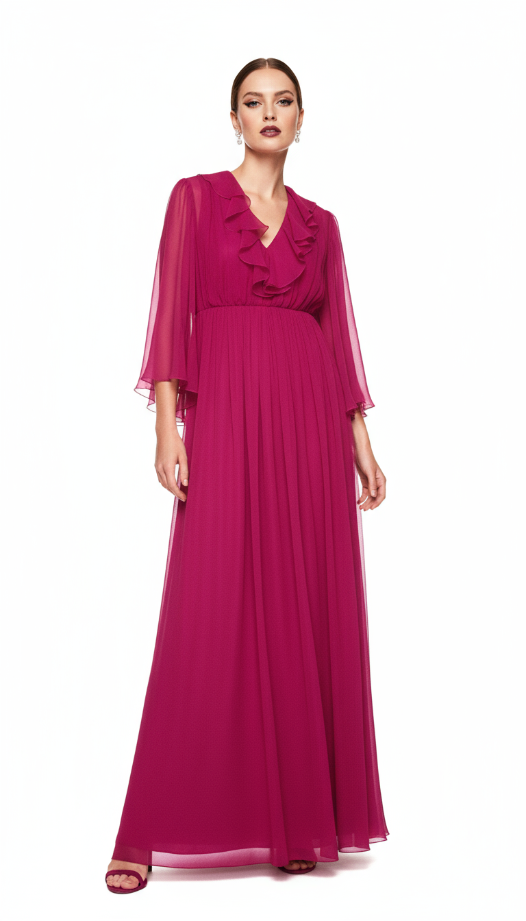 Multicolor Silk Casual Dress